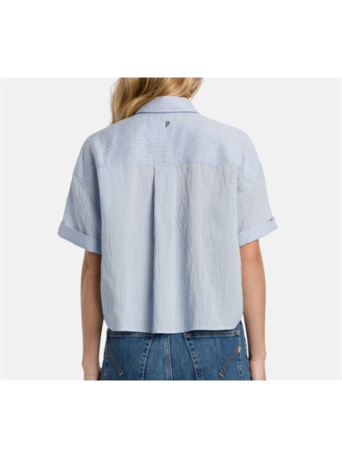 BOXI SHIRT DONDUP | DC490.EF0161D.002806 CELESTE